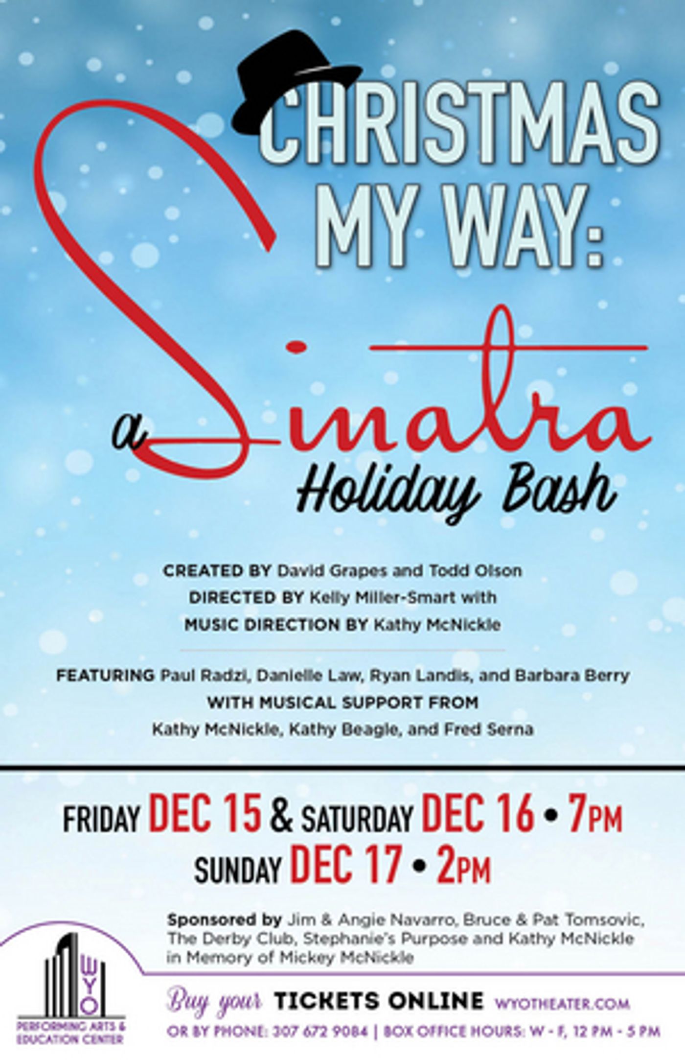 CHRISTMAS MY WAY Comes to the WYO in December  Image