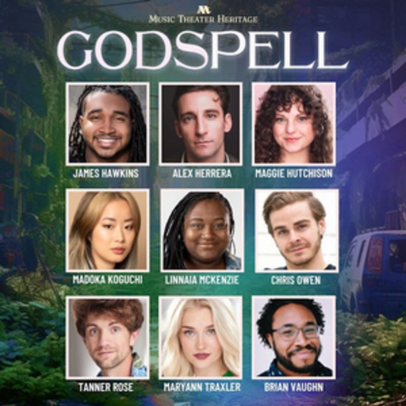 Cast and Creative Team Set For GODSPELL at Music Theater Heritage  Image