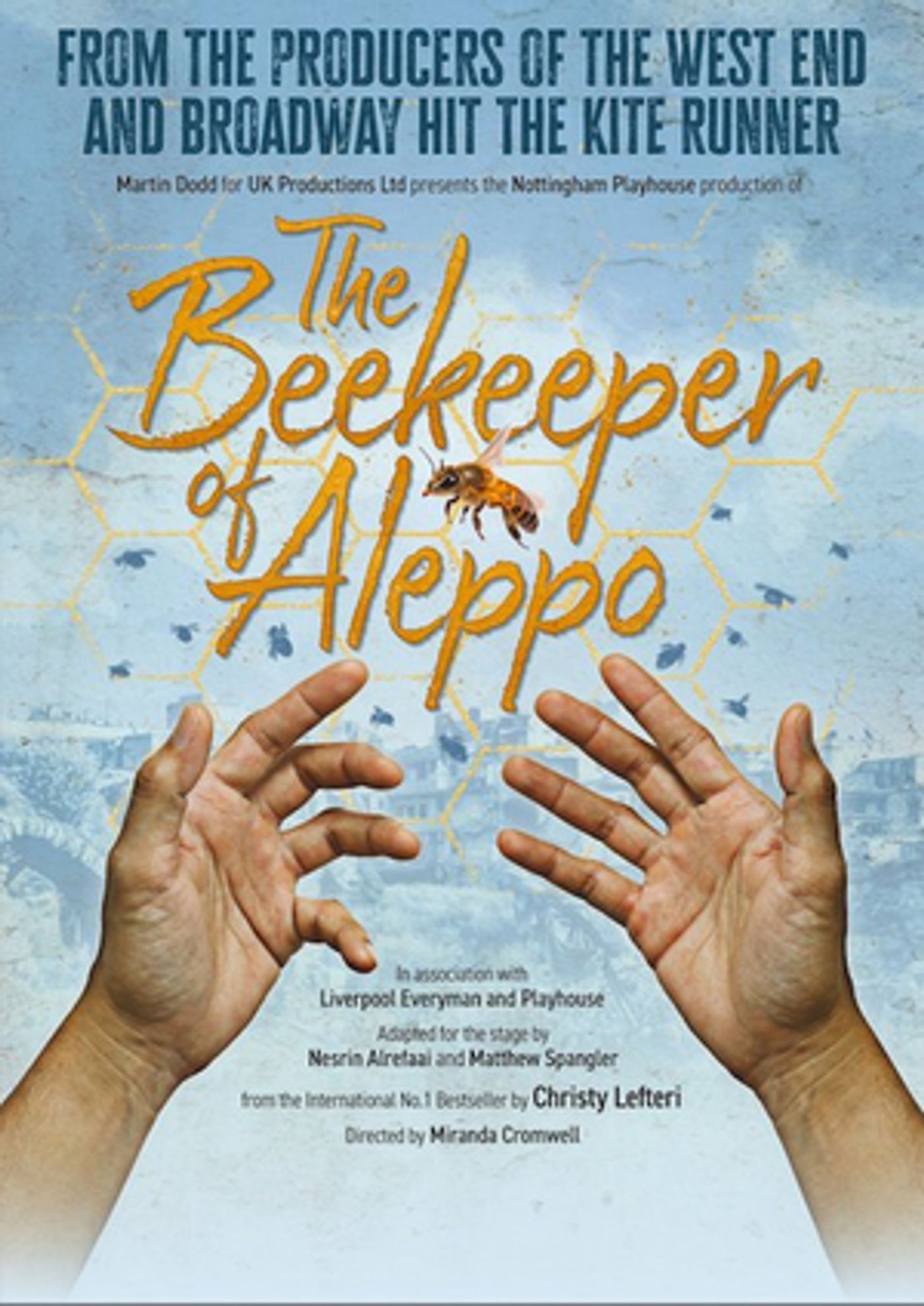 Cast Announced For The World Premiere Of THE BEEKEEPER OF ALEPPO At Gaiety Theatre  Image