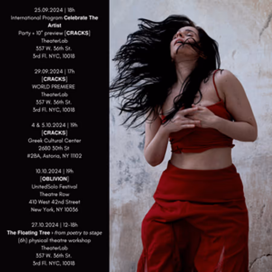 Christina Kyriazidi Will Present [OBLIVION] and [CRACKS] in NYC This Fall Image