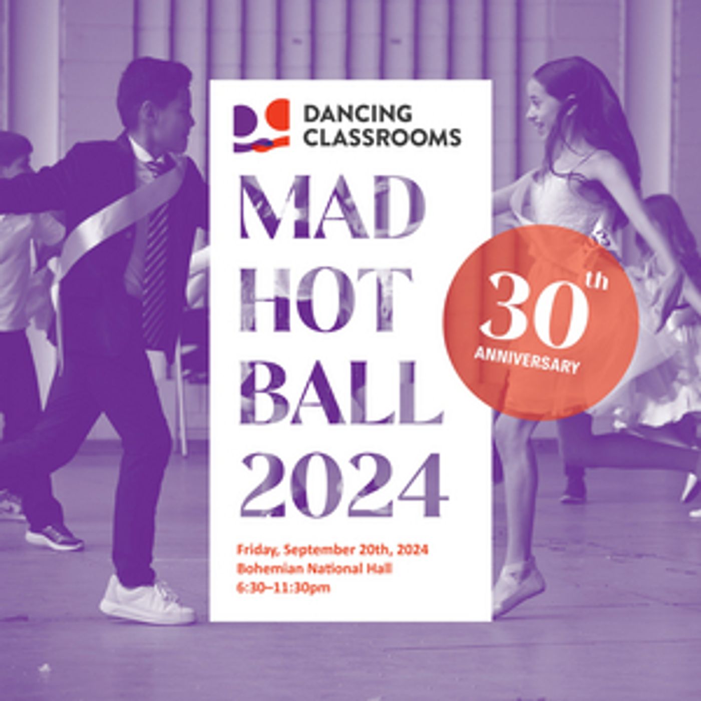 Dancing Classrooms Invites Community-At-Large to Mad Hot Ball 2024  Image
