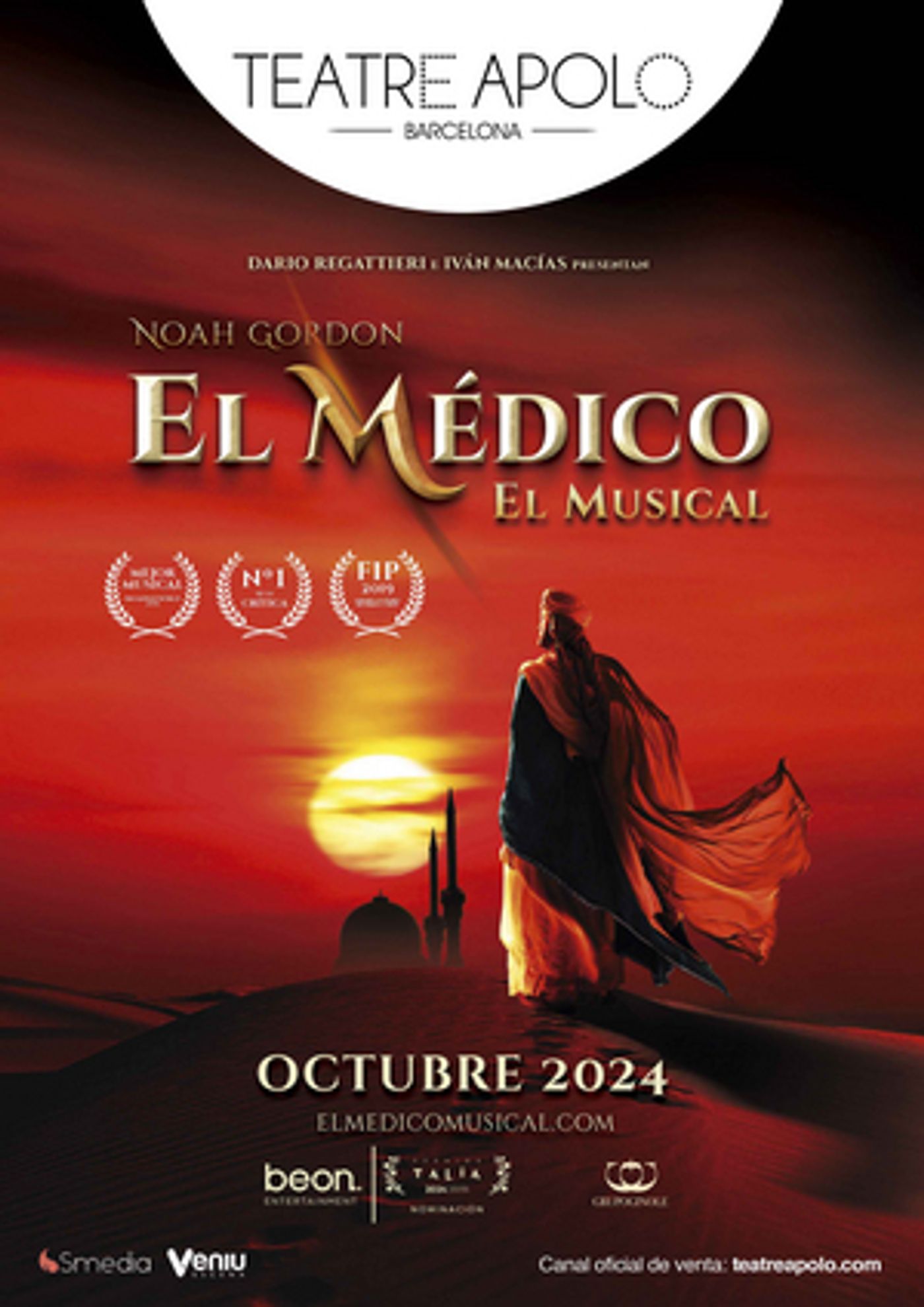 EL MEDICO se estrenará en el Apolo de Barcelona en octubre de 2024  Image