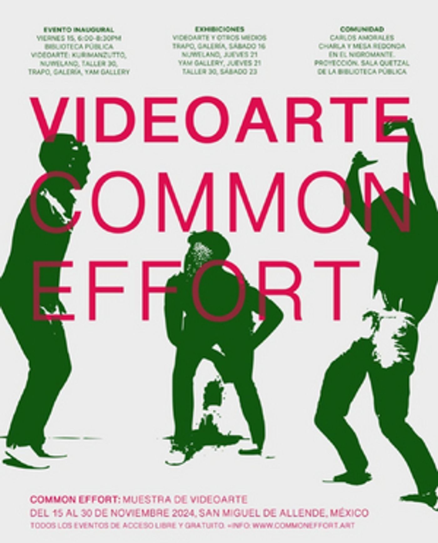 El Centro Cultural Ignacio Ramírez El Nigromante Del INBAL Participa En La Muestra De Videoarte Common Effort  Image