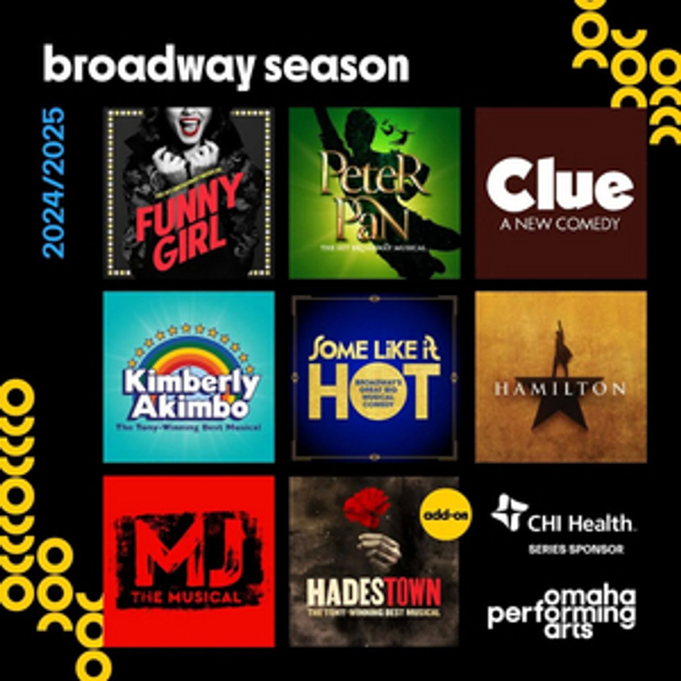 FUNNY GIRL, HADESTOWN, and More Set For Omaha Performing Arts' 2024-25 Season  Image