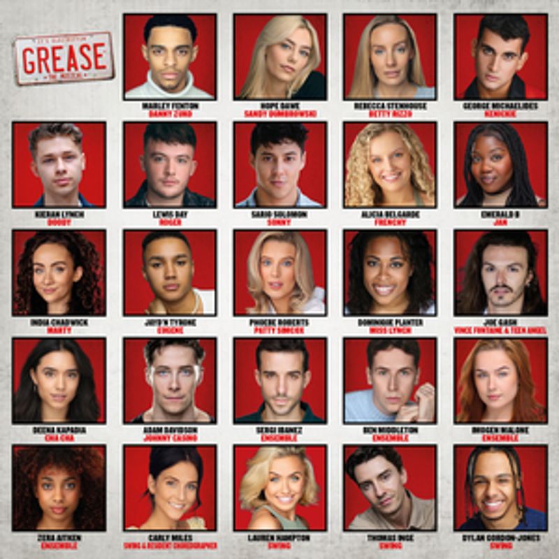 Full Cast and Additional Performances Revealed For GREASE UK and Ireland Tour Image