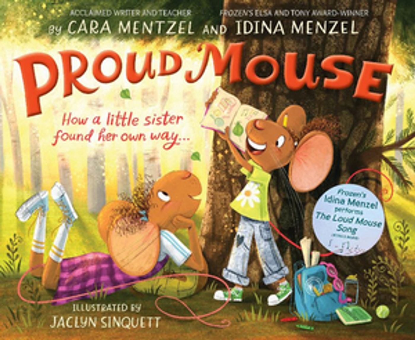 Idina Menzel and Sister Cara Mentzel Will Release New Book 'Proud Mouse' and Embark on Book Tour  Image
