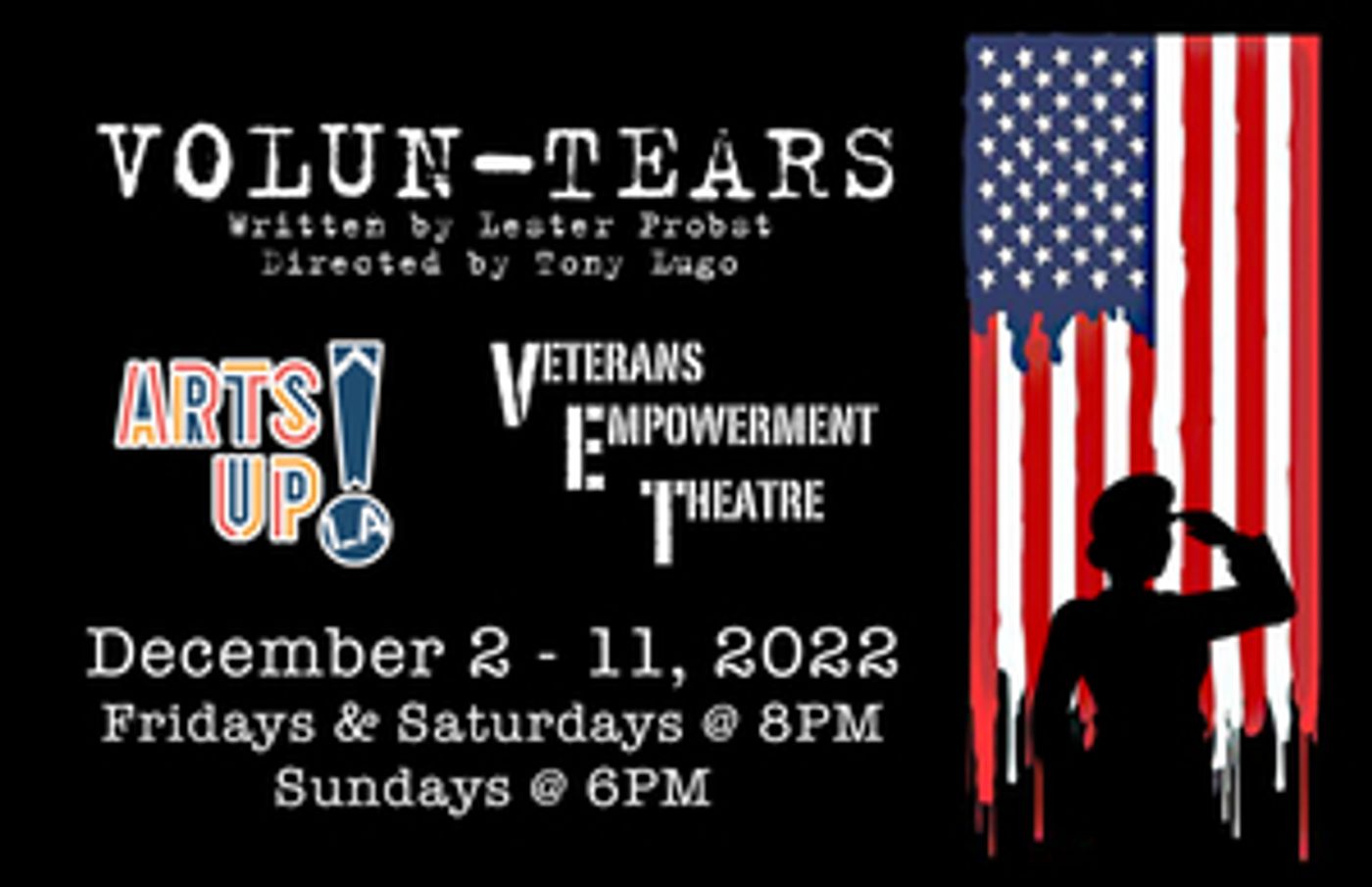 Interview: Playwright Lester Probst on VOLUN-TEARS, A World Premiere Play About Sexual Harassment in the Military  Image