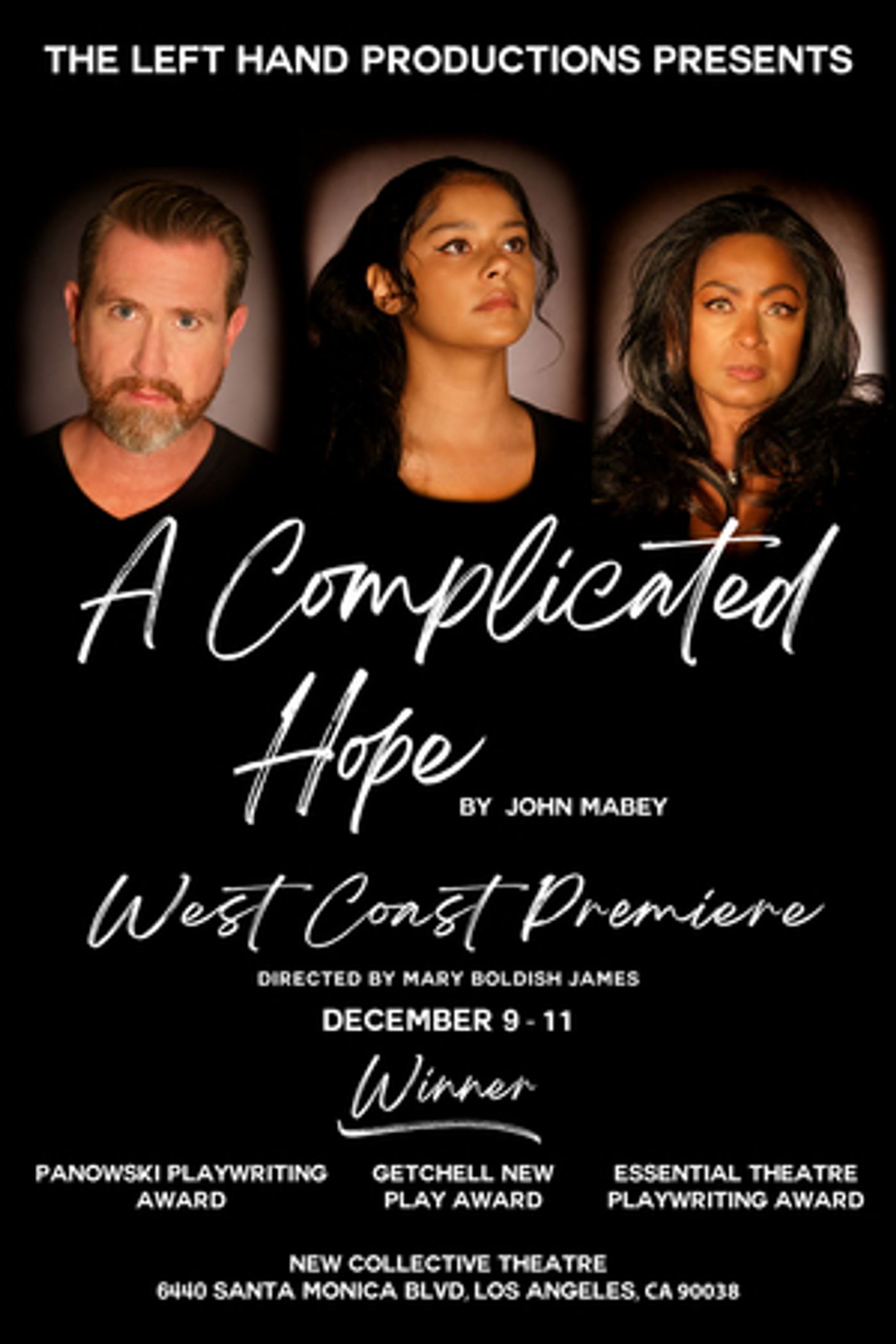 Interview: Shawn Lefty Plunkett on presenting the West Coast premiere of John Mabey's A COMPLICATED HOPE  Image