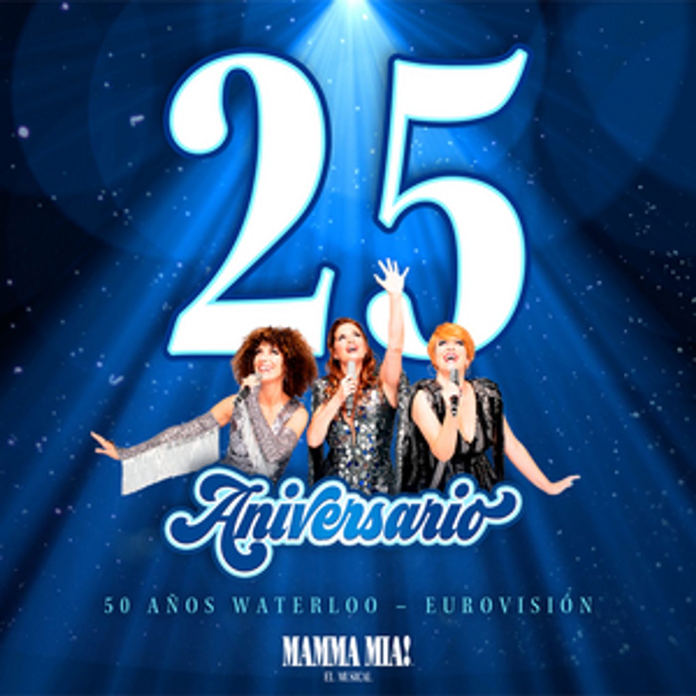 La producción de Madrid de MAMMA MIA! celebra los 25 años del musical  Image