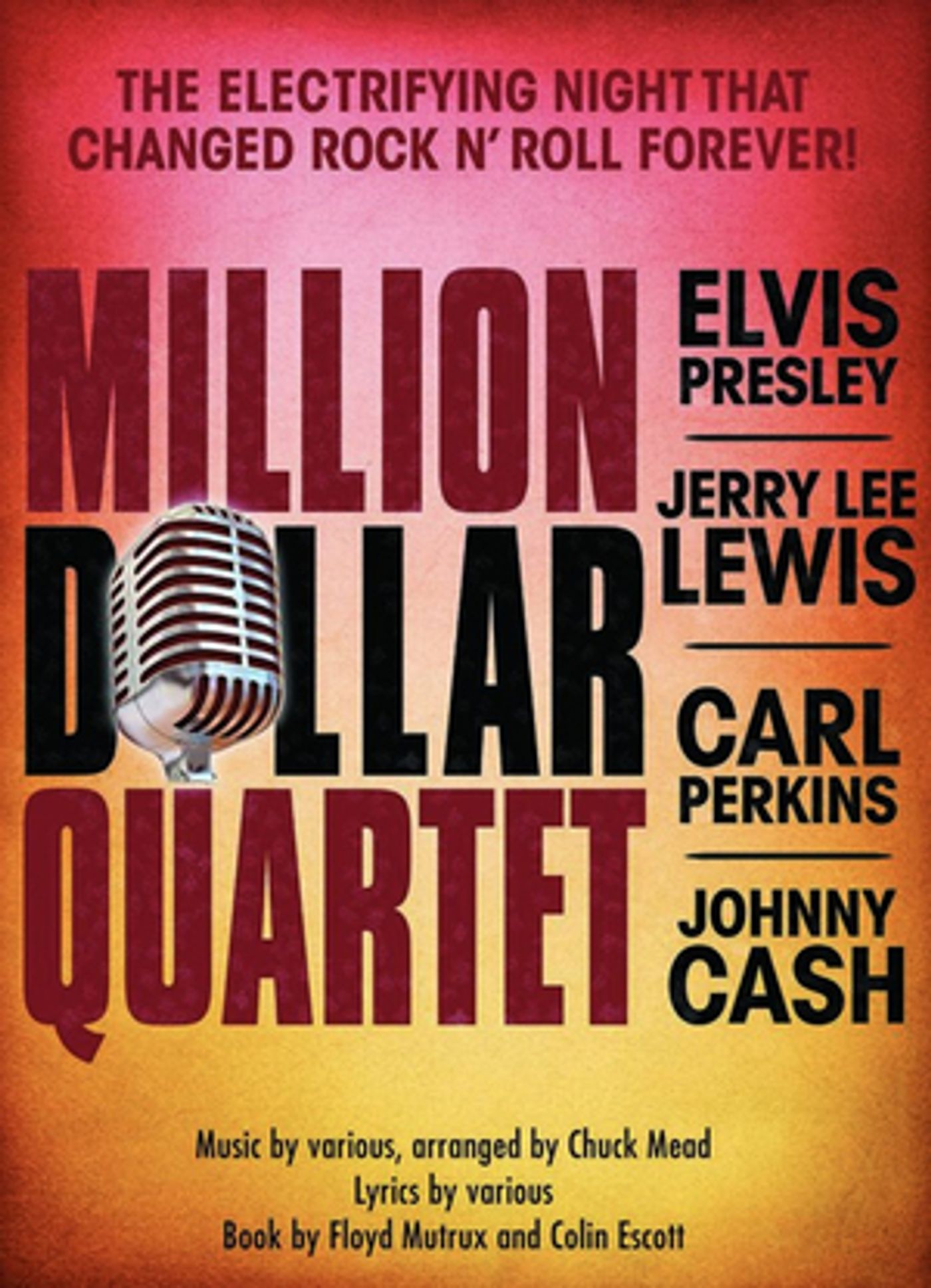 MILLION DOLLAR QUARTET Comes to Riverside Theatre This Month  Image