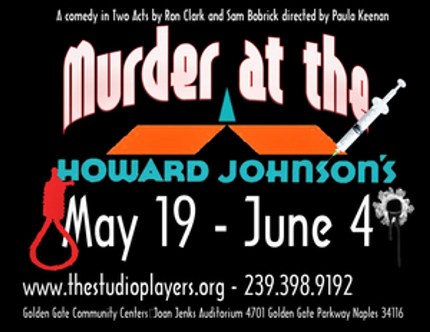 MURDER AT THE HOWARD JOHNSON'S To Close Out The Studio Players Season 10  Image