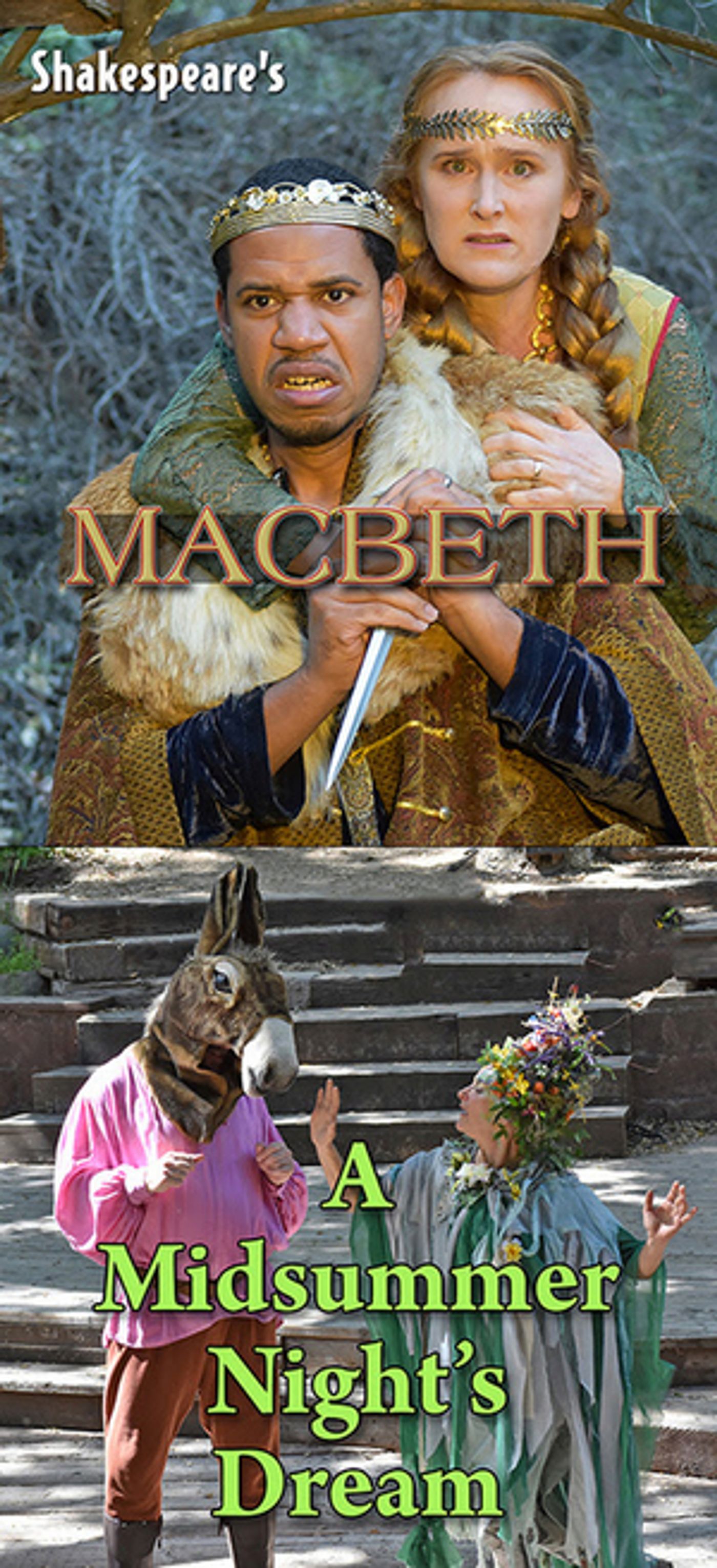 MACBETH and A MIDSUMMER NIGHT'S DREAM to Kick Off Theatricum's 50th Anniversary Season  Image