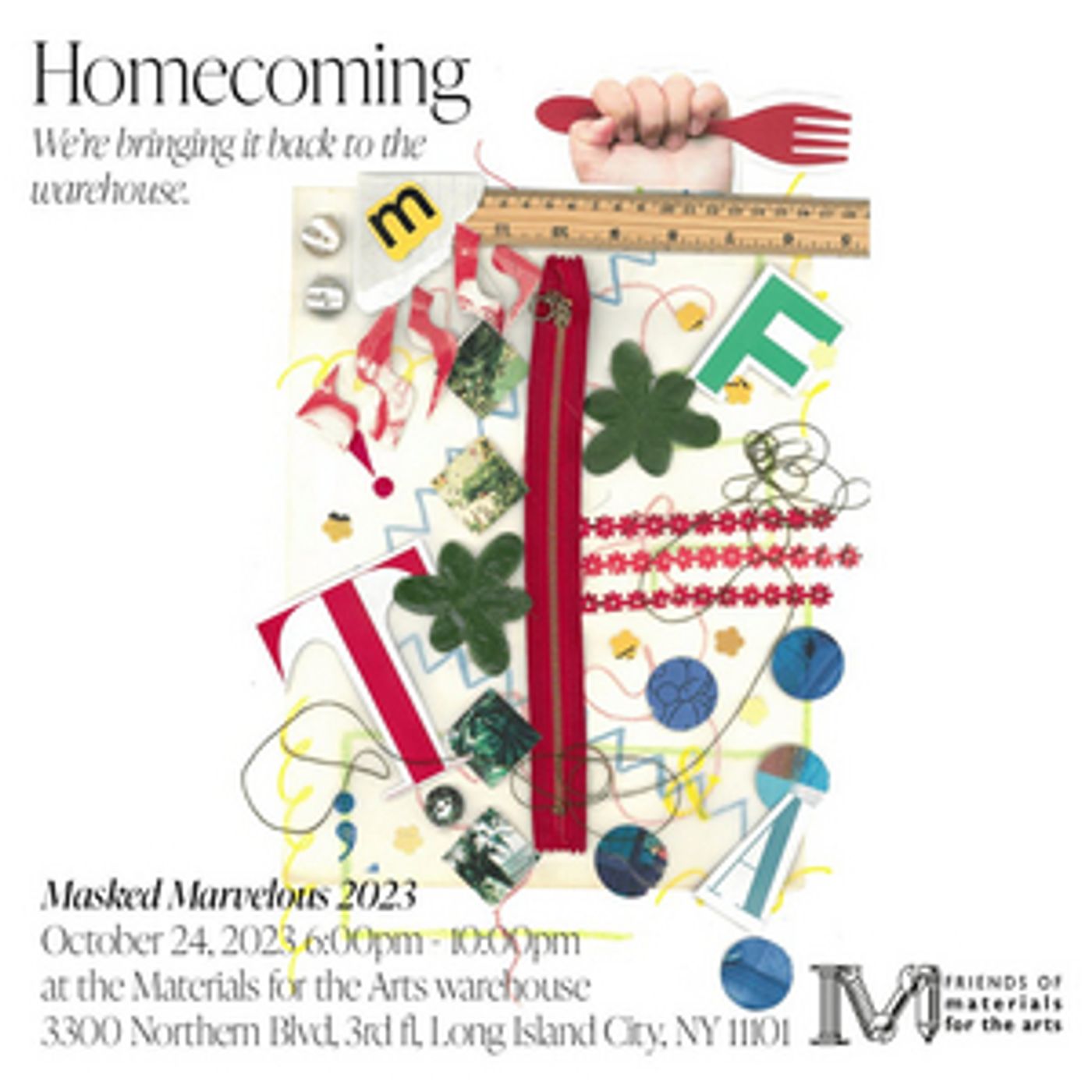 Materials for the Arts' MASKED MARVELOUS Gala Returns This Week  Image