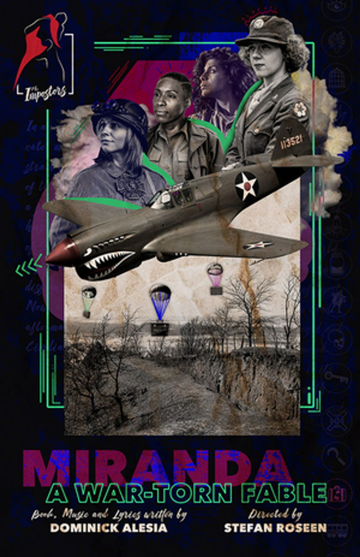 The Impostors Theatre Company Presents World Premiere Musical MIRANDA: A WAR-TORN FABLE  Image