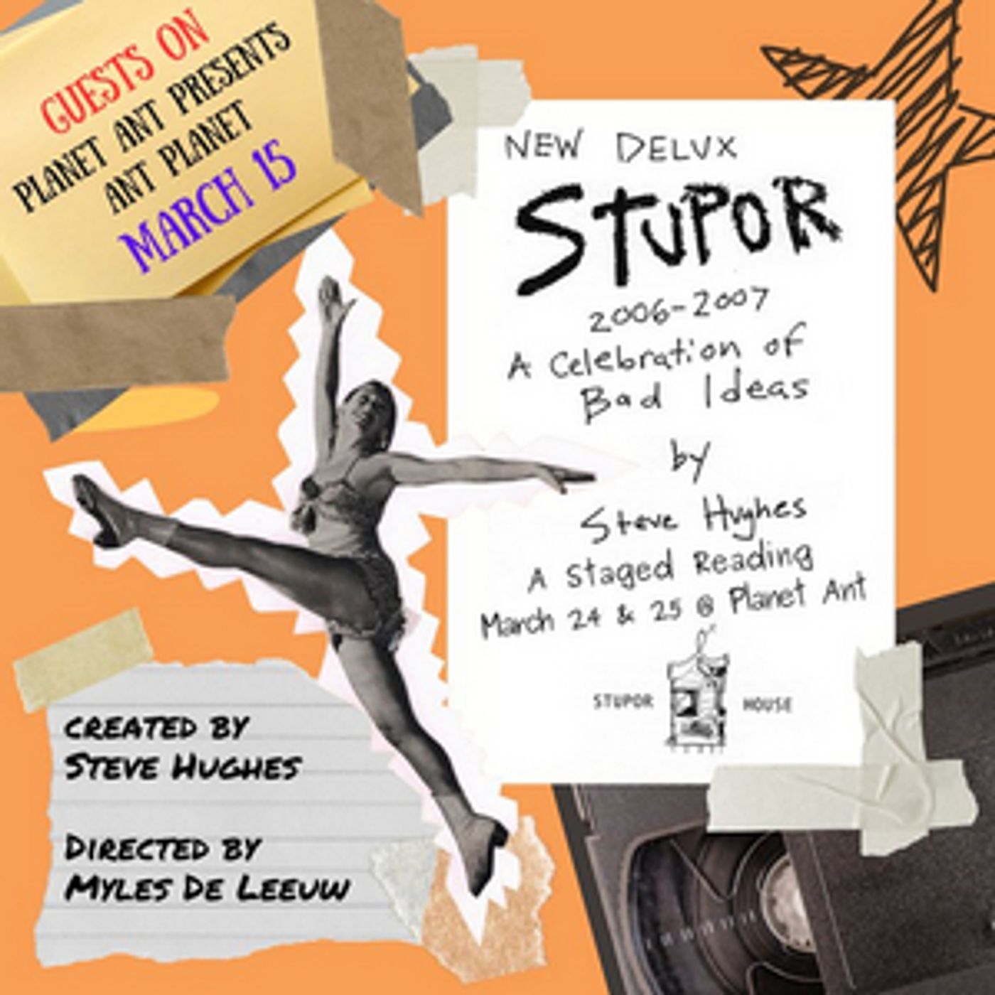 Planet Ant Presents NEW DELUX STUPOR - A CELEBRATION OF BAD IDEAS!  Image