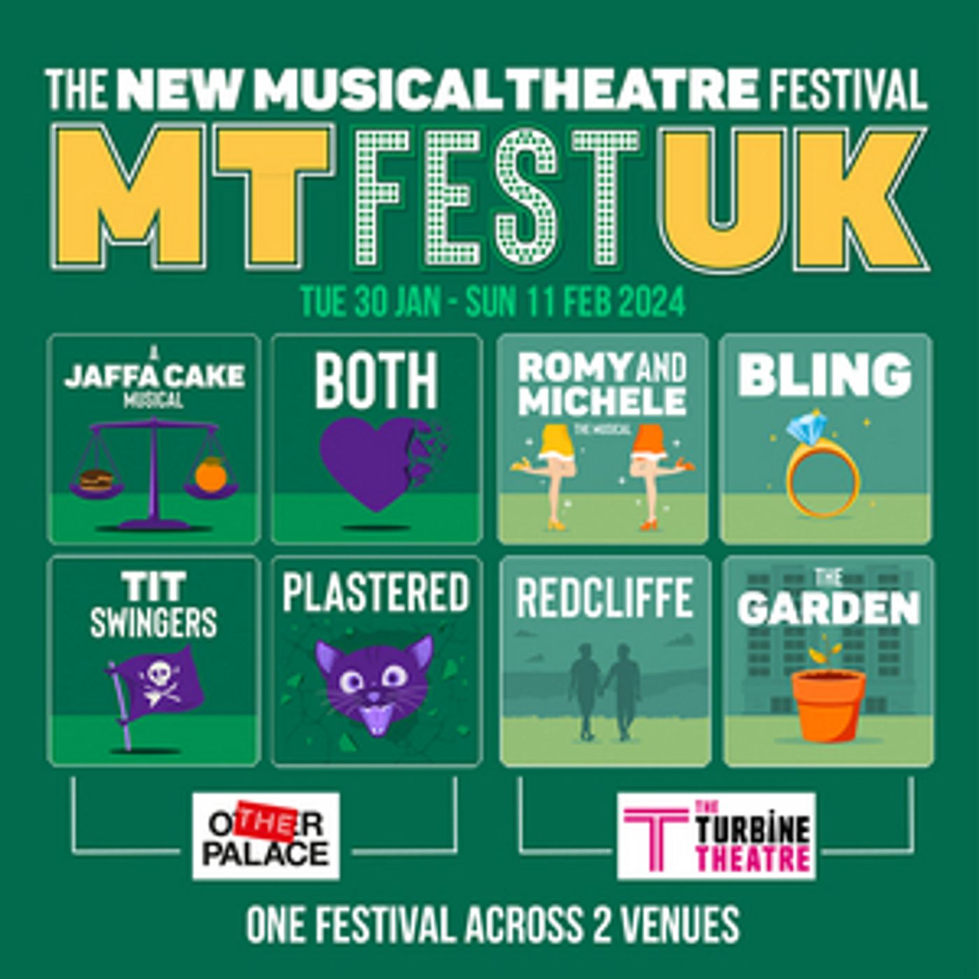 ROMY AND MICHELLE, REDCLIFFE, and More Set For MTFestUK at The Other Palace  Image