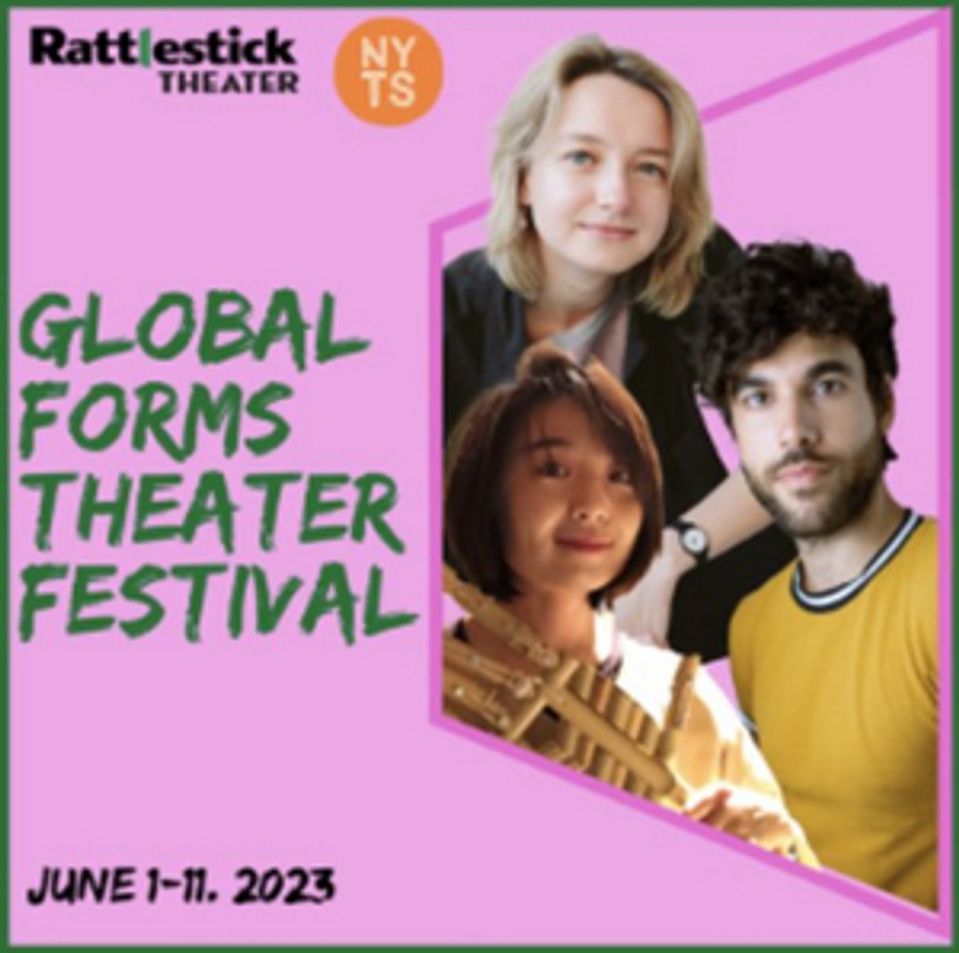 Rattlestick Theater and New York Theatre Salon Present The 2023 Global Forms Theater Festival  Image