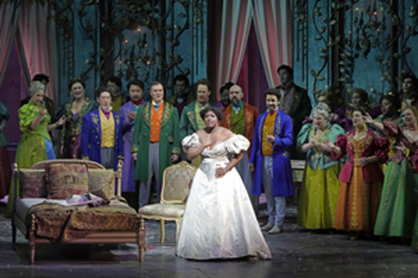 Review: Are Met Audiences Blue? Yes, Because TRAVIATA Has an Angel  Image