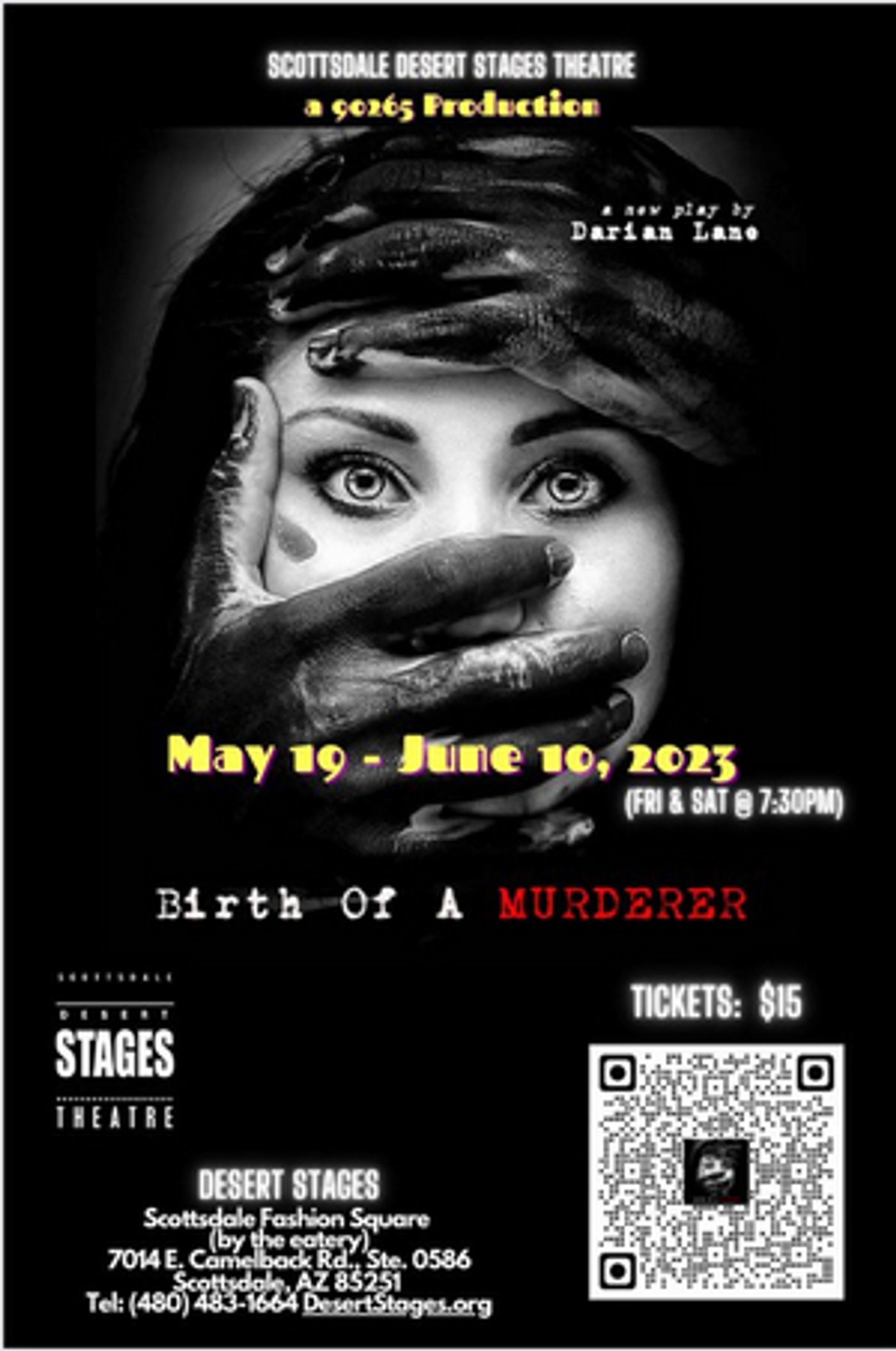 Review: BIRTH OF A MURDERER at Scottsdale Desert Stages Theatre  Image