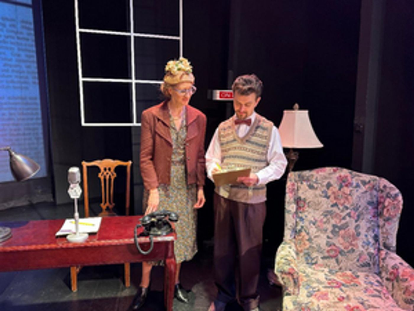 Review: MADDIE & ELEANOR at The Growing Stage Brought History and Friendship to Life  Image