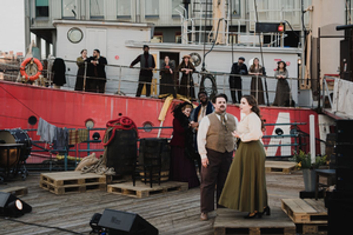 Review: On Site Opera's TABARRO Brings Noir Puccini to New York's South Street Seaport  Image