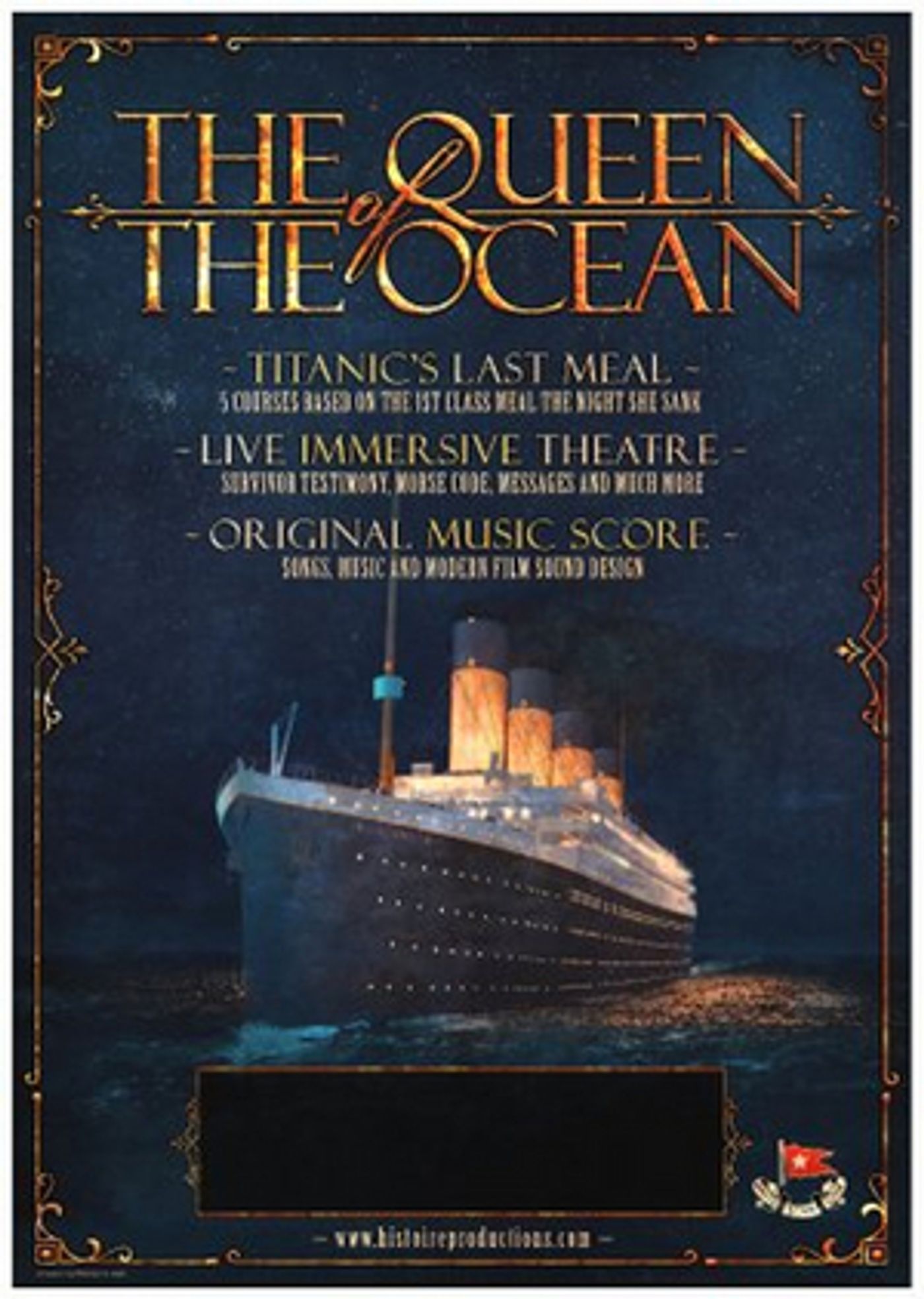 Review: THE QUEEN OF THE OCEAN, Savoy Hotel Review: THE QUEEN OF THE OCEAN, Savoy Hotel Image