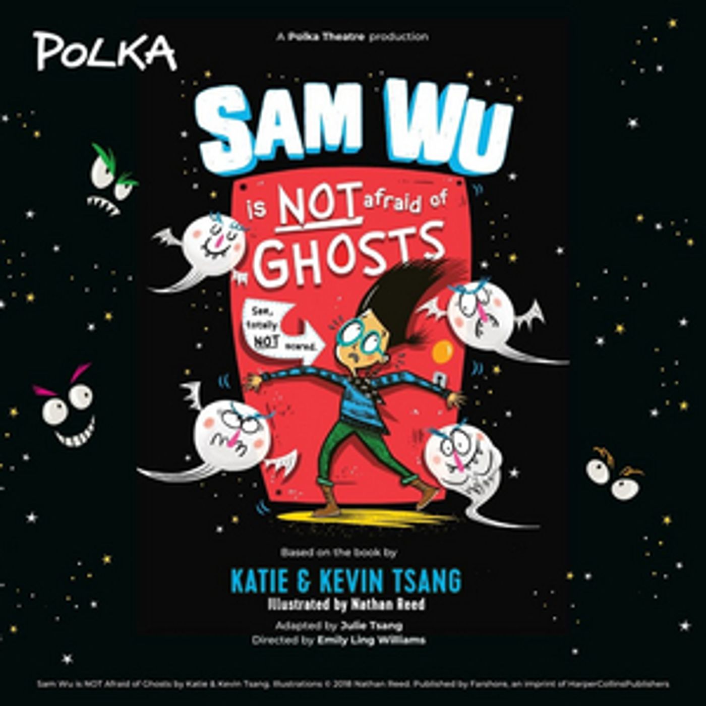 SAM WU IS NOT AFRAID OF GHOSTS and HOW TO CATCH A STAR Come to the Polka Theatre  Image