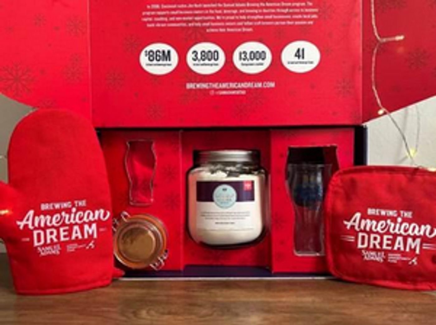 Samuel Adams Brewing the American Dream Launches LIMITED-EDITION HOLIDAY COOKIE KIT to Support Small Business  Image