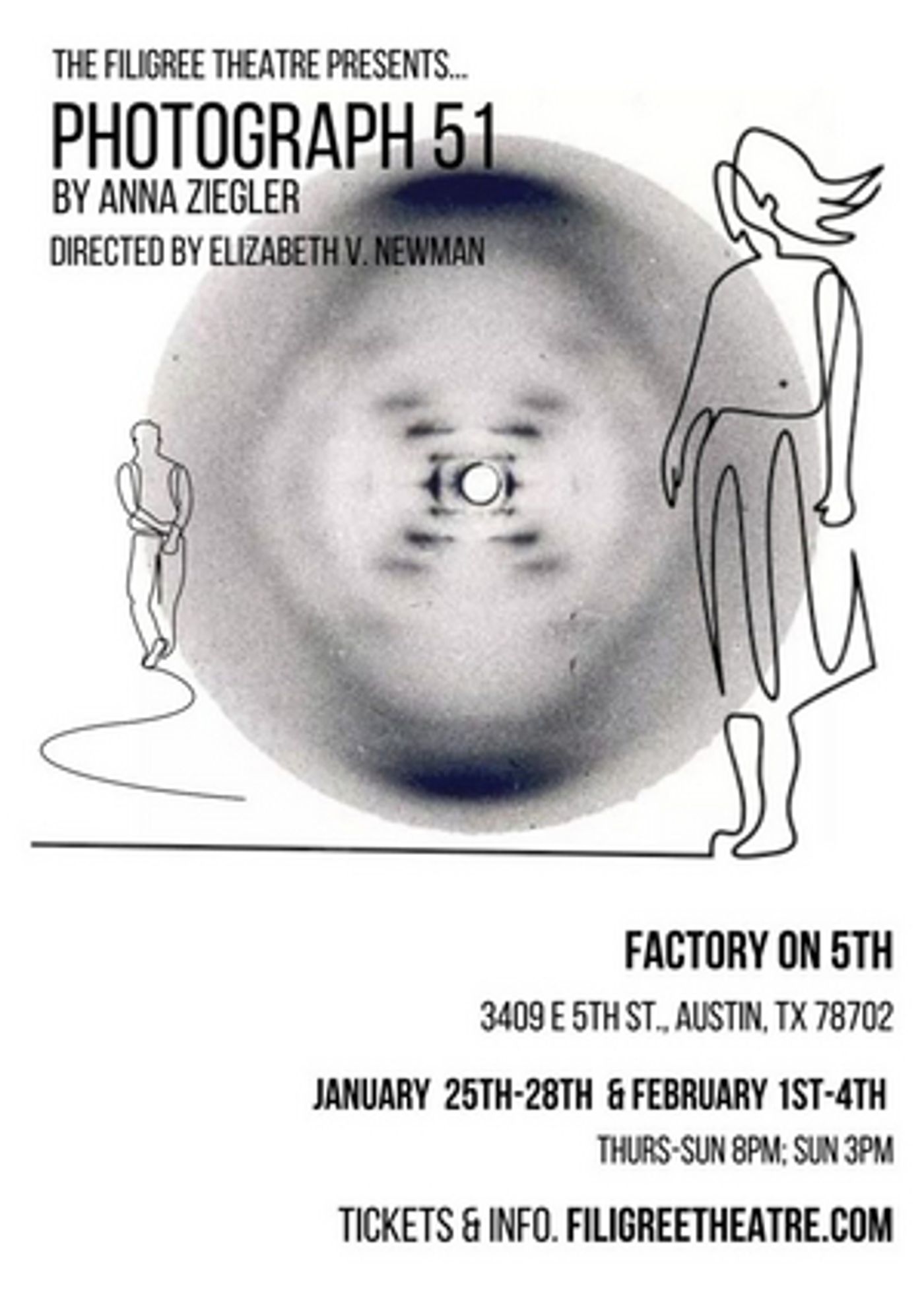 The Filigree Theatre Unveils the Cast For PHOTOGRAPH 51  Image