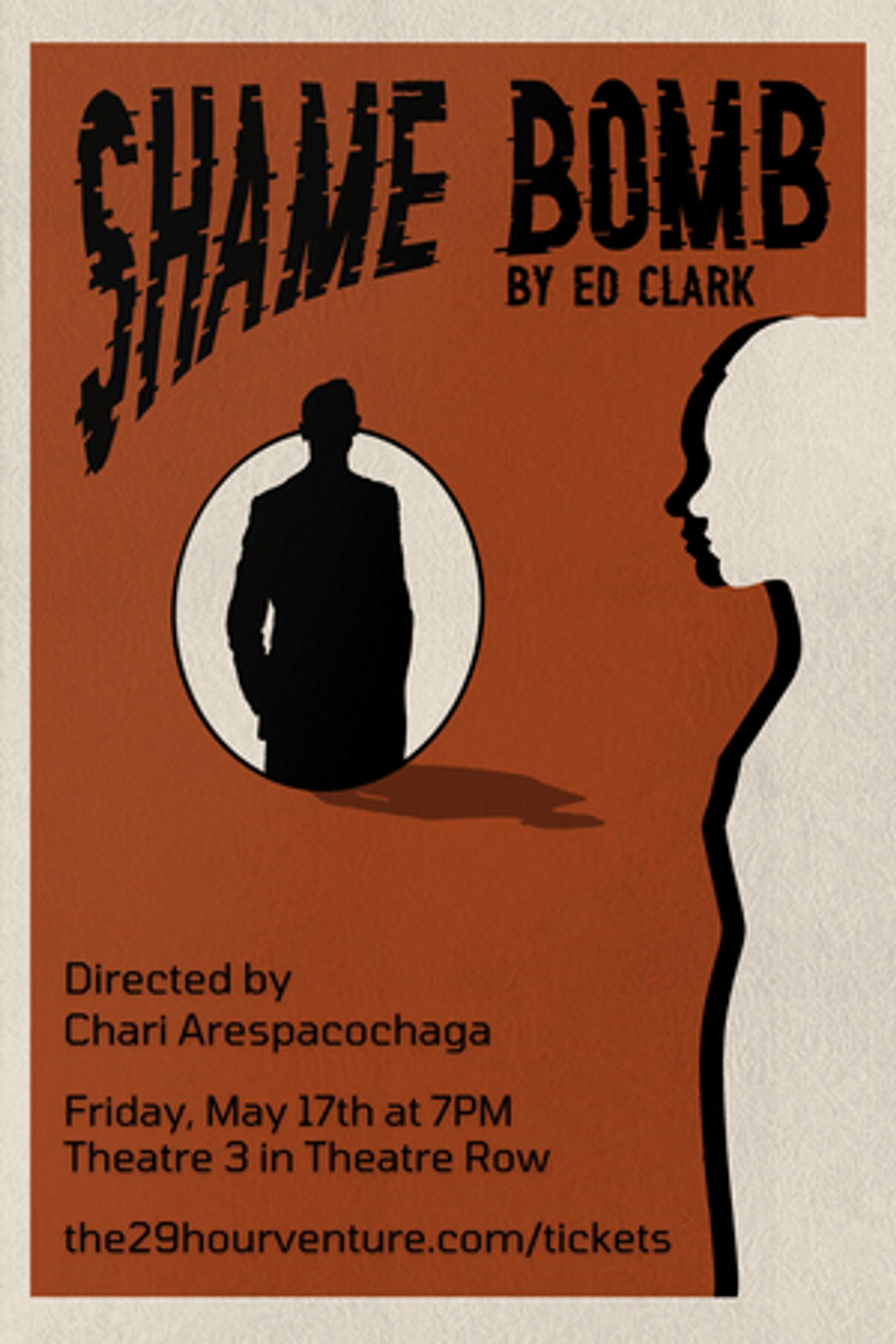 The Twenty Nine Hour Venture Will Host Benefit Reading of Ed Clark's SHAME BOMB  Image