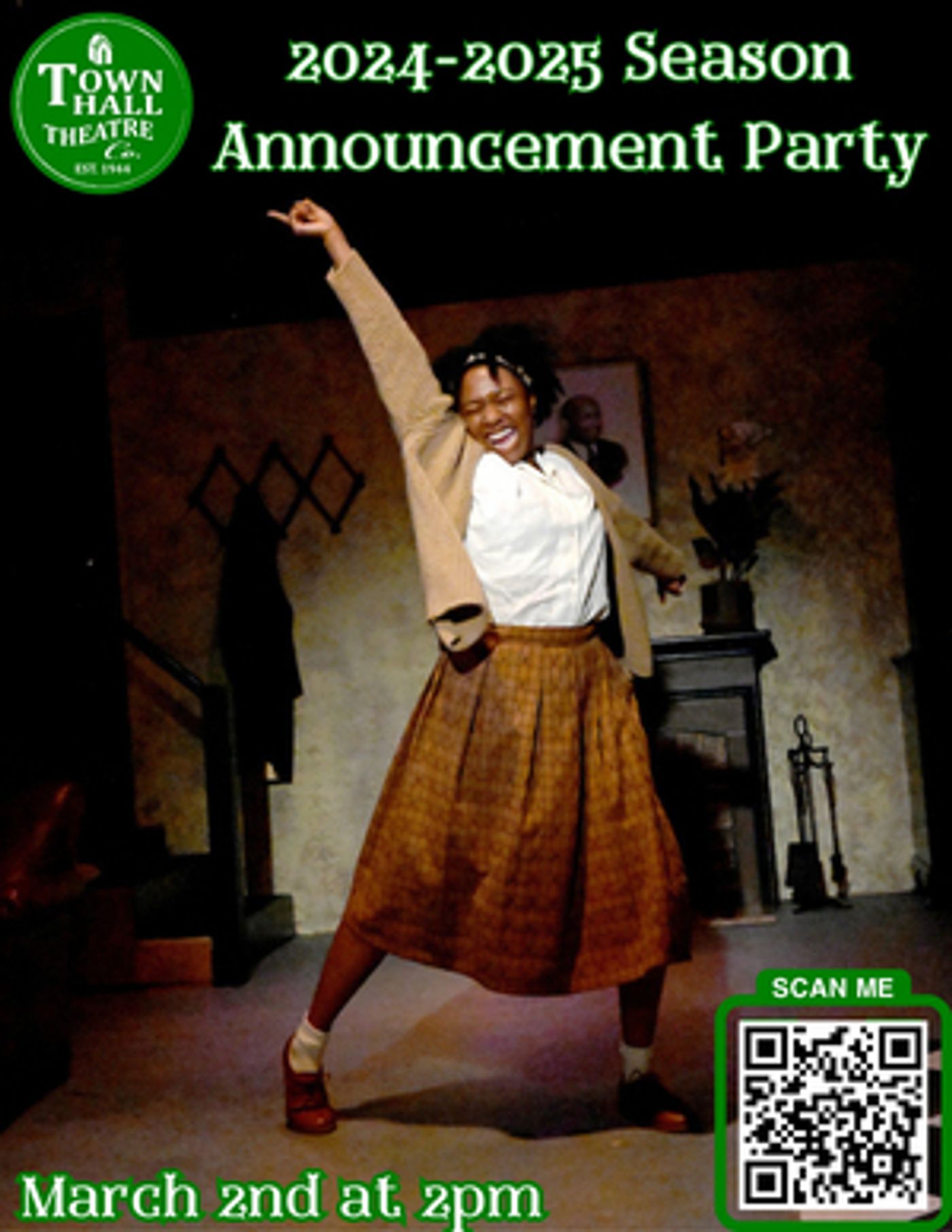 Town Hall Theatre Will Host a Season Announcement Party Next Month  Image