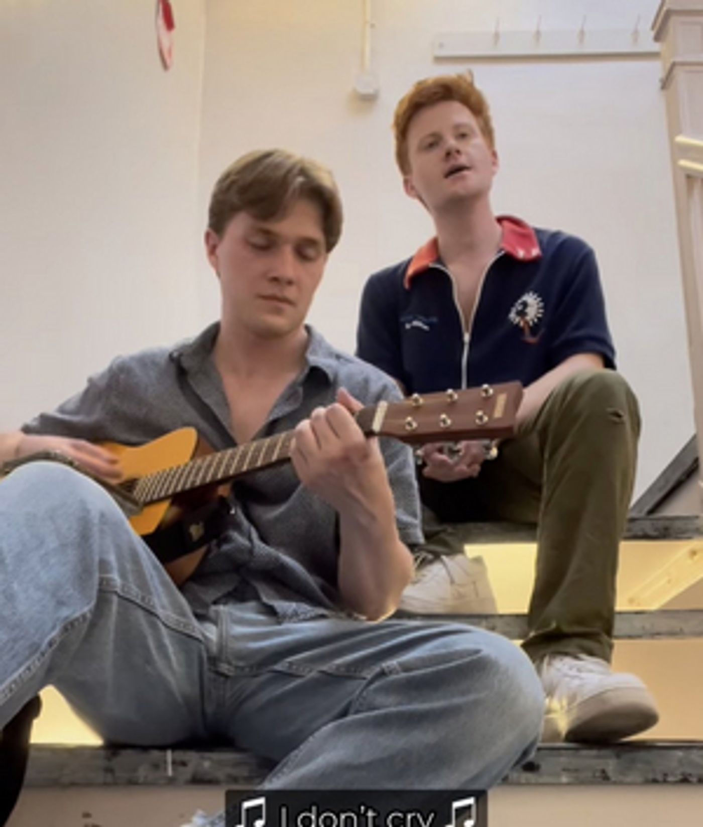 Video: THE NOTEBOOK's Carson Stewart & Charlie J. Webb Sing 'Ghost'  Image