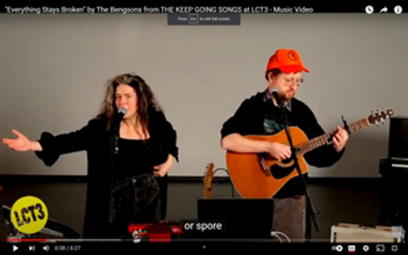 Video: The Bengsons Perform 'Everything Stays Broken' From THE KEEP GOING SONGS  Image