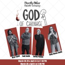 GOD OF CARNAGE Comes to North Star Theater Company
