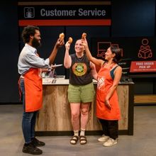 Photos: First Look At THE 2 QUEERS A LESBIAN MEETS AT THE HOME DEPOT At A.R.T./New Yo