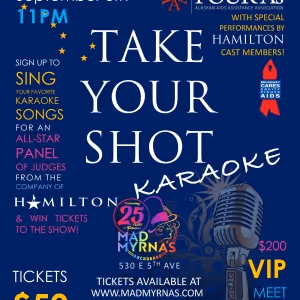 HAMILTON Cast Will Host TAKE YOUR SHOT Karaoke Benefit Event For Alaskan AIDS…