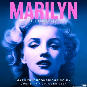 The UK Premiere of 'MARILYN – The Exhibition' Opens in London in October