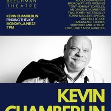 Kevin Chamberlin Will Perform FINDING THE JOY at the Laurie Beechman Theatre