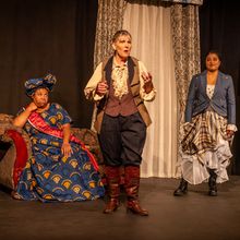 Photos: First look at Curtain Players’ THE REVOLUTIONISTS