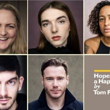 Cast Revealed for HOPE HAS A HAPPY MEAL by Tom Fowler at the Royal Court