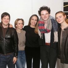 Exclusive: Angelina Jolie Visits Her Maleficent Co-Star Elle Fanning at APPROPRIATE