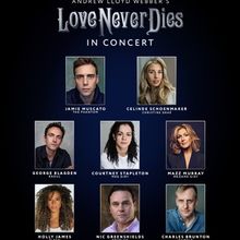 Full Cast and Creative Team Set For LOVE NEVER DIES at The London Palladium