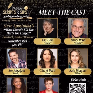 Cast Set For WHAT DOESN'T KILL YOU HURTS YOU LONGER at The Colony Theatre