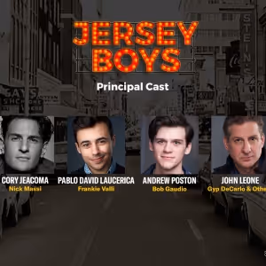 Ryan Vasquez, Pablo David Laucerica, and More Will Lead JERSEY BOYS at the Muny