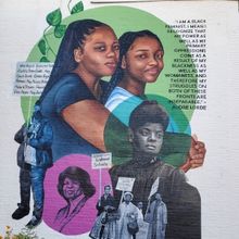 'Beyond the Wall: Developing Digital Content Illuminating The Black Women's Mural' La