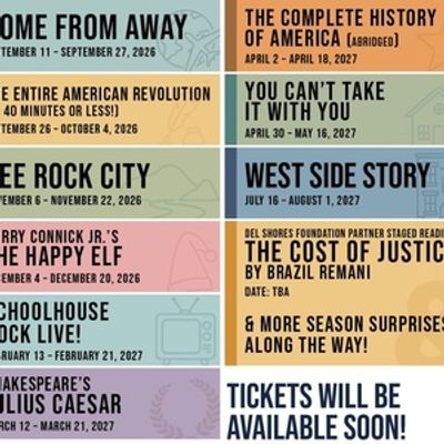 COME FROM AWAY, WEST SIDE STORY, and More Set For Chattanooga Theatre Centre 2026-2027 Season