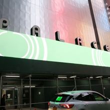 Photos: Catch a Glimpse of the Marquee for the Renovated Palace Theatre