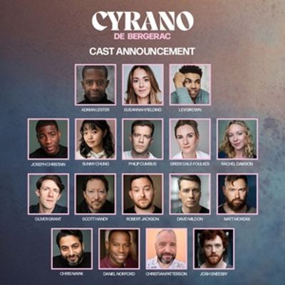Levi Brown and More Join the Cast of RSC's CYRANO DE BERGERAC at Noël Coward Theatre