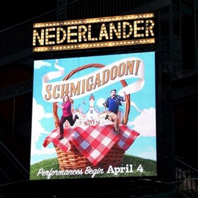 Photos: First Look at the SCHMIGADOON! Broadway Marquee