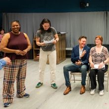 Photos: CRACKED OPEN World Premiere In Rehearsal